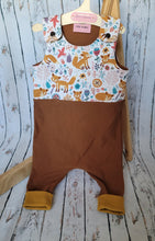 Charger l'image dans la galerie, Salopette évolutive bicolore renards