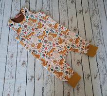 Charger l'image dans la galerie, salopette évolutive unie renards