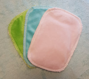 Lingettes grand format "Minky/ Micro éponge de bambou